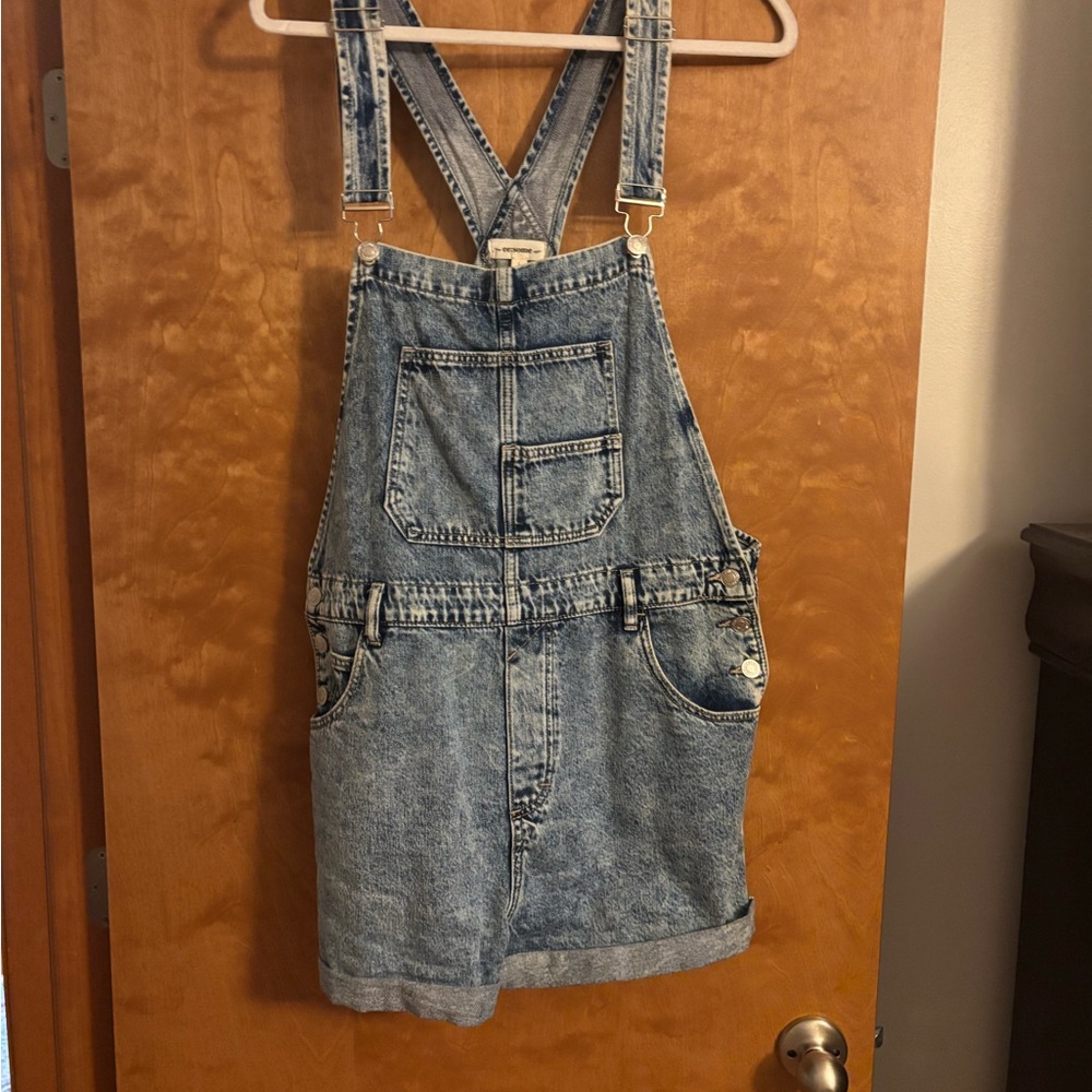 Blue Denim Overalls